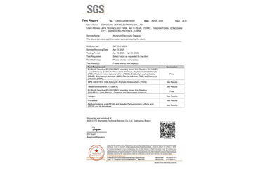 環(huán)保測(cè)試報(bào)告 ROHS+鹵素 CANEC25009106001
