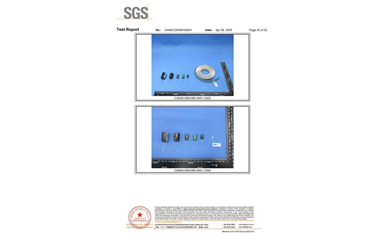 環(huán)保測試報告 ROHS+鹵素 CANEC25009106001