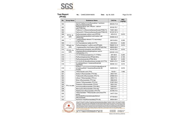 環(huán)保測(cè)試報(bào)告 PFAS CANEC25009106005