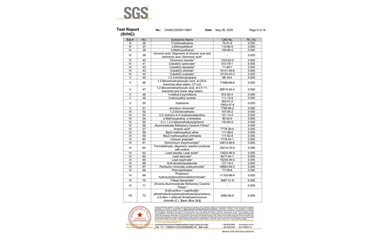 環保測試報告 SVHC CANEC25009119801